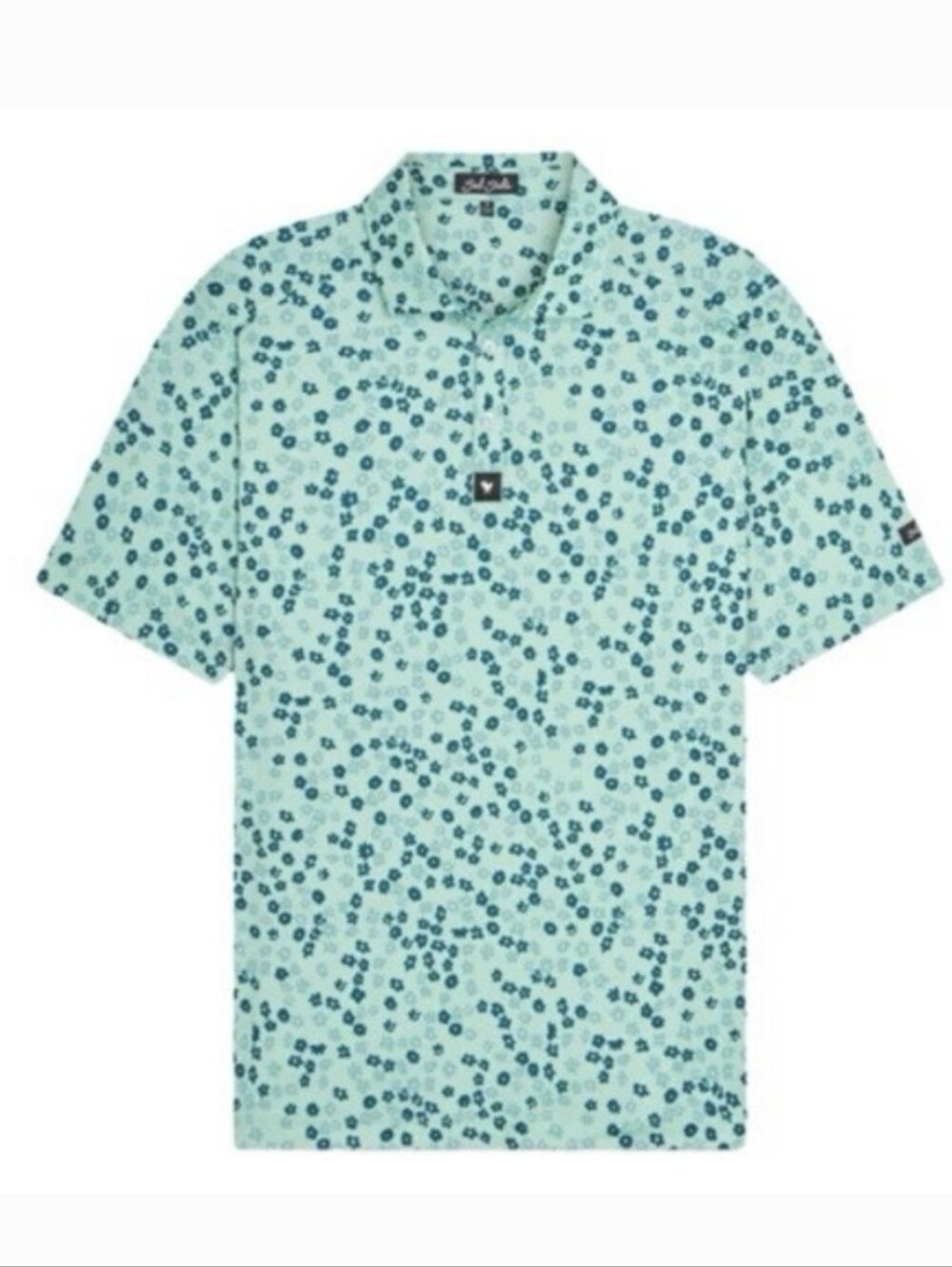 Bad Birdie Readin' Greens Core Performance Polo Size M